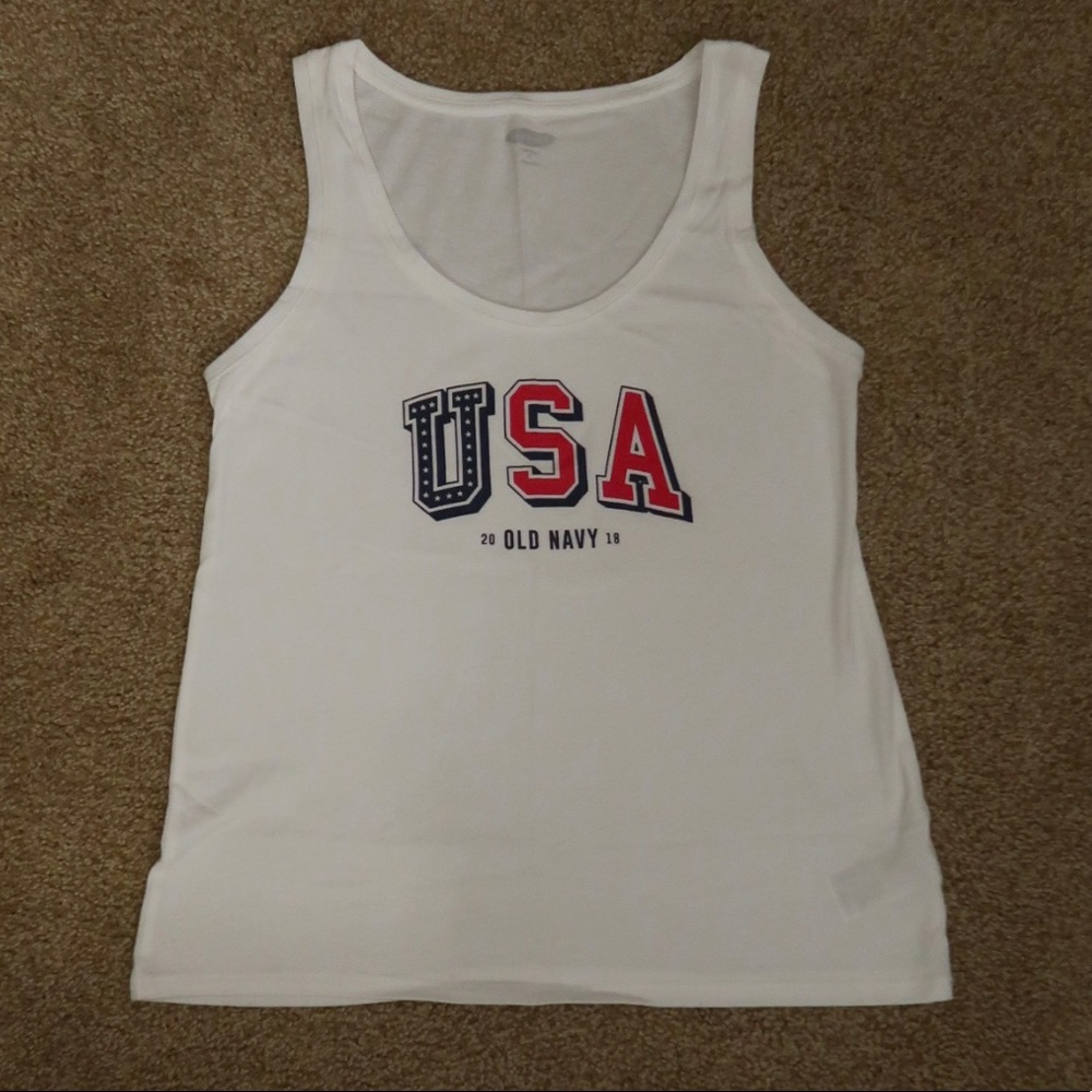 2 FOR 1 - Old Navy Flag/USA Tank Tops (2018)